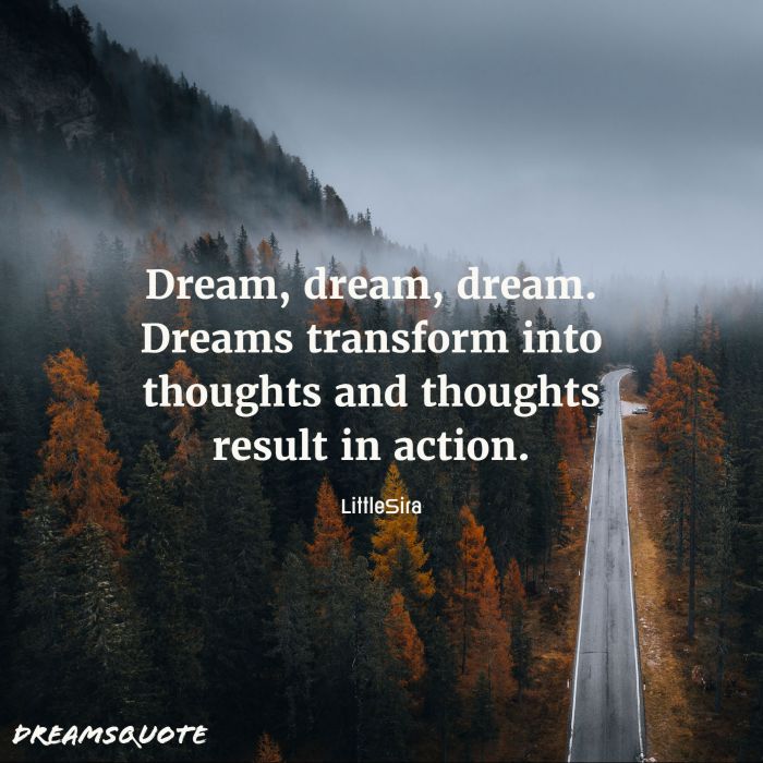 inspirational dream quotes