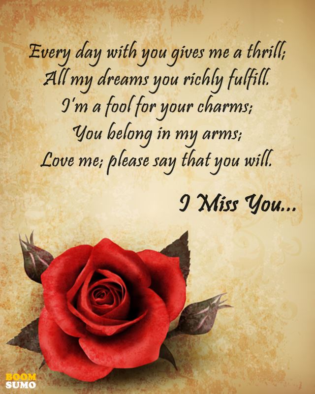 True love poems romantic My True