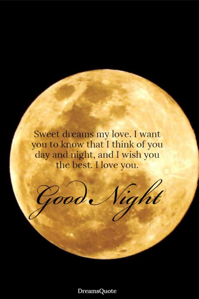 35 Good Night Quotes For Her And Love Messages With Images - Dreams Quote