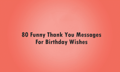 Funny Thank You Messages For Birthday Wishes