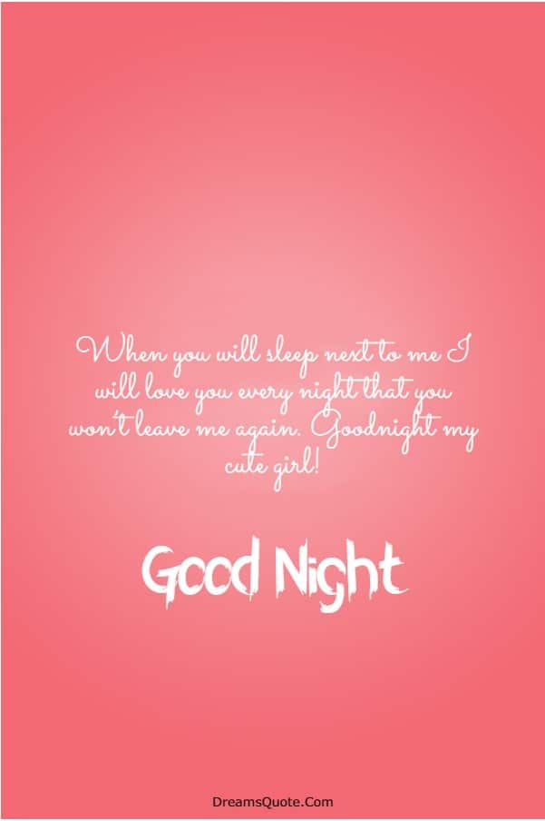 Sweet good night poems