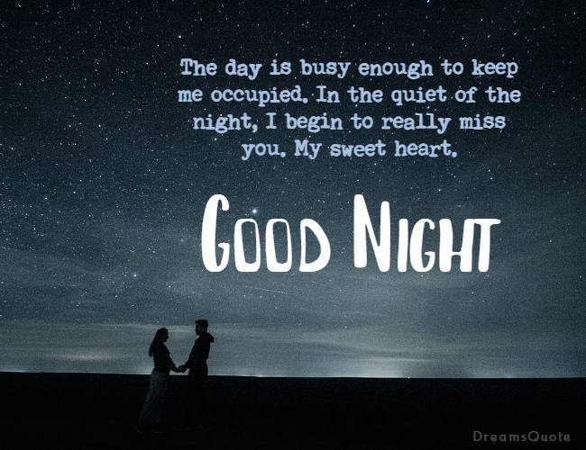 funny good night messages for her
