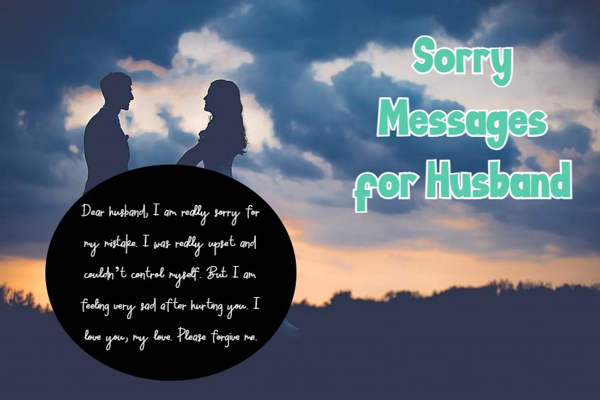 I Am Sorry Messages for Husband The Perfect Apology for Him