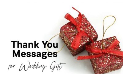 How to Write a Thank You Notes for Wedding Gifts Best Appreciation Thank You Messages Ever Written