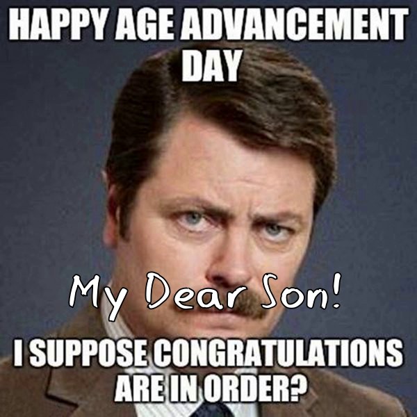 birthday memes for son from mom happy birthday meme for her