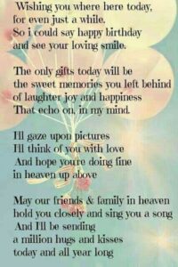 200+ Heartfelt & Meaningful Birthday Wishes for Brother In Heaven ...