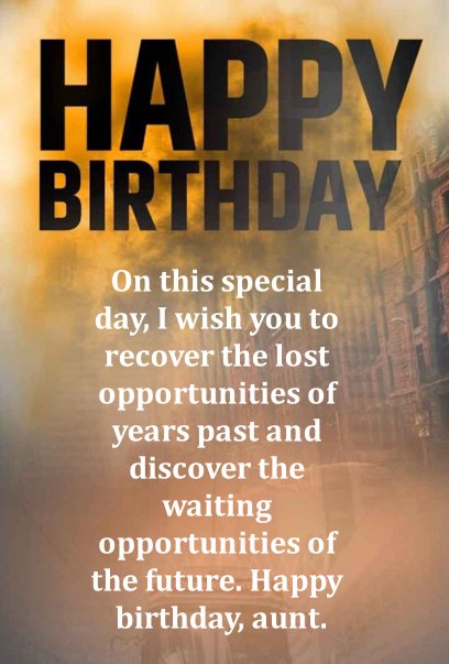 Happy Birthday Messages for Aunty Birthday images