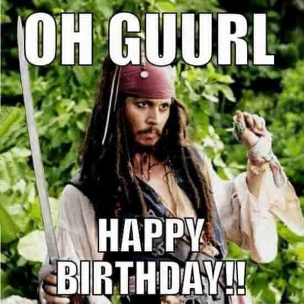 happy birthday friend funny meme for her
