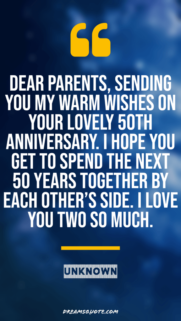 65 Happy Anniversary Mom And Dad Quotes, Messages And Wishes Dreams Quote