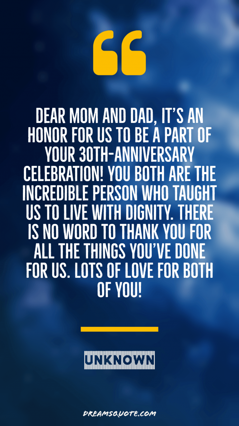125 Happy Anniversary Mom And Dad Quotes, Messages And Wishes - Dreams ...