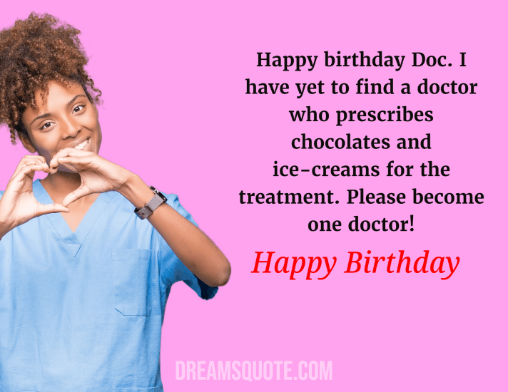 funny birthday wishes for doctor with images