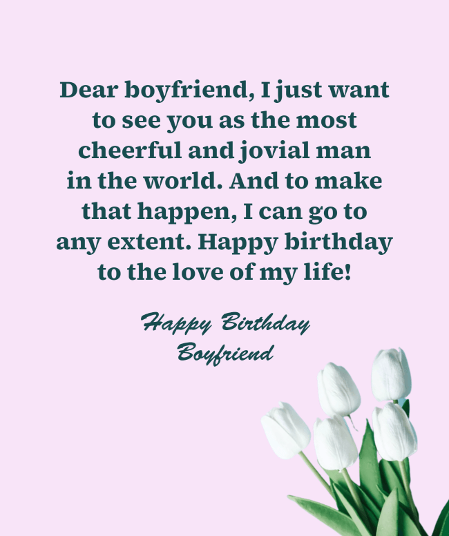 Birthday Wishes for Boyfriend Happy Birthday Boyfriend 2