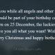 Happy Birthday And Merry Christmas Christian Birthday Wishes
