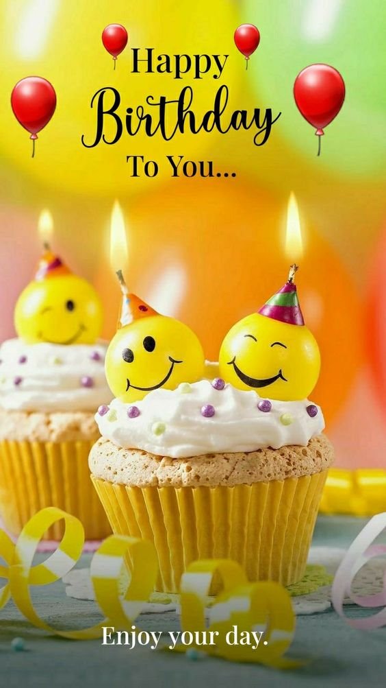happy birthday decoration Text with Beautiful Images 19