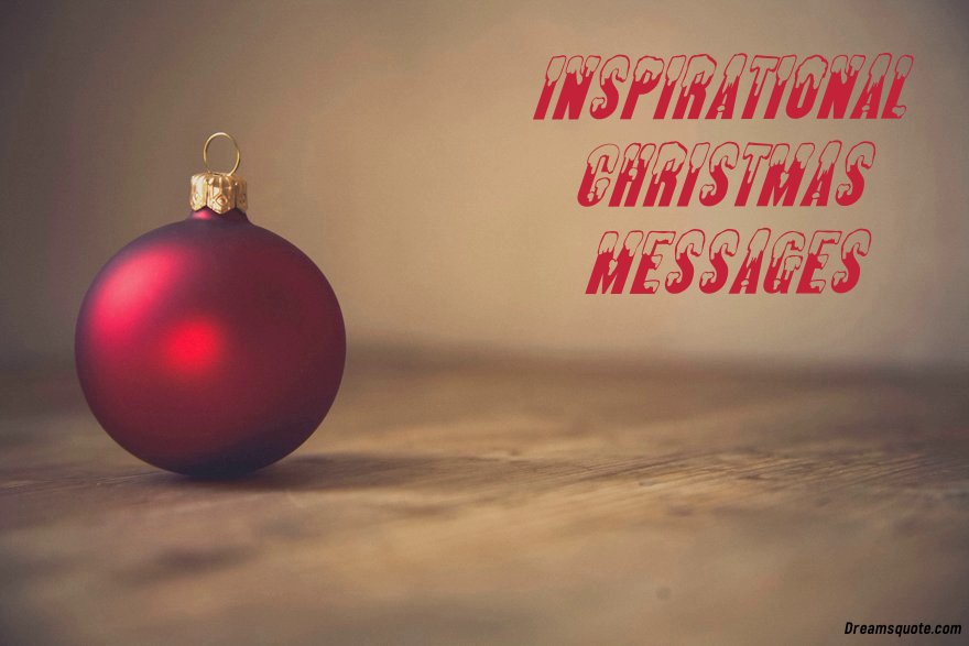 Inspirational Christmas Messages and Images