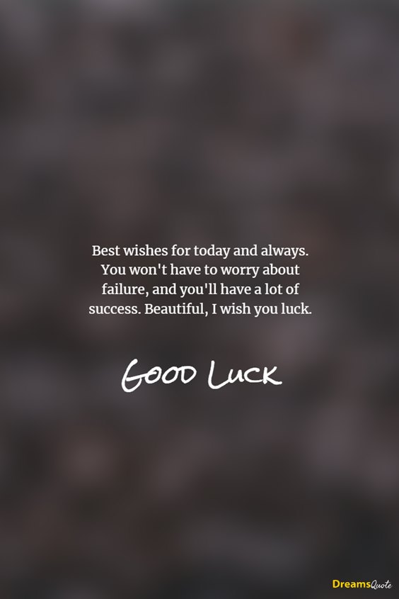 Good Luck Exam Wishes for Lover 2