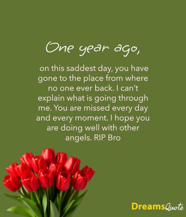 Sympathy Messages for Brothers Death Anniversary Words of Comfort