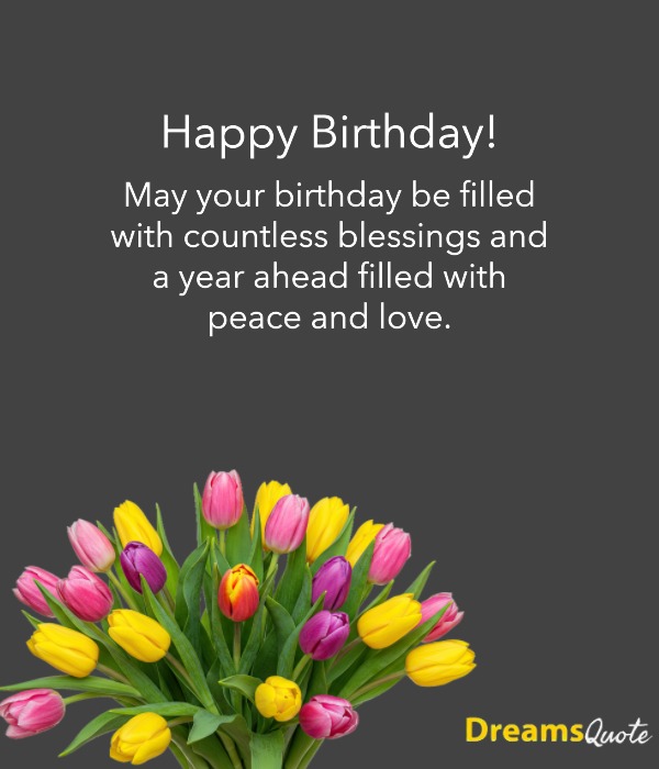 Blessing Birthday Wishes for Friend