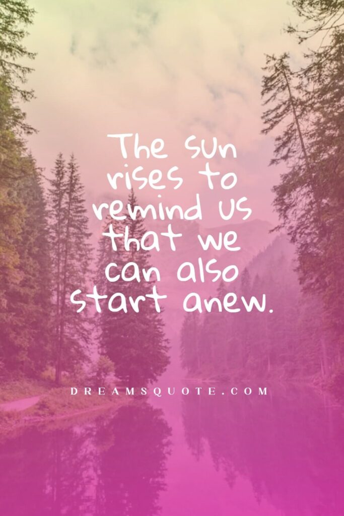 Short Spiritual Good Morning Quotes with Sunrise Photography
