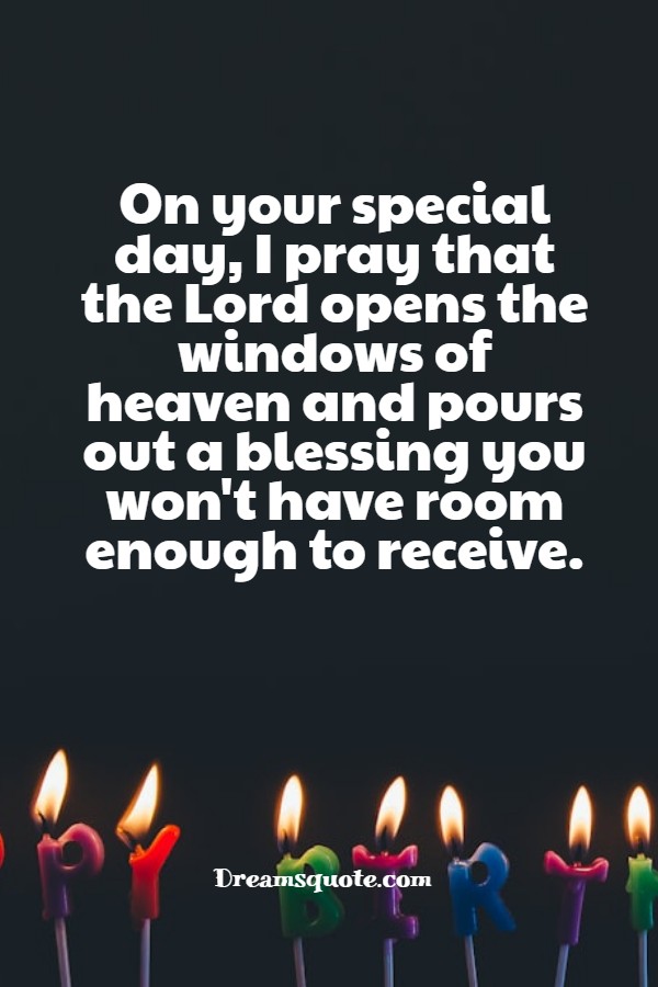 on abundance and provision for happy birthday prayers