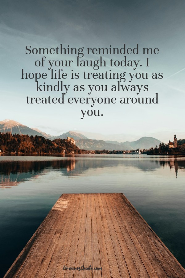 the kindness reflection to say to your ex girlfriend