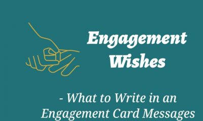 Engagement Wishes What to Write in an Engagement Card Messages