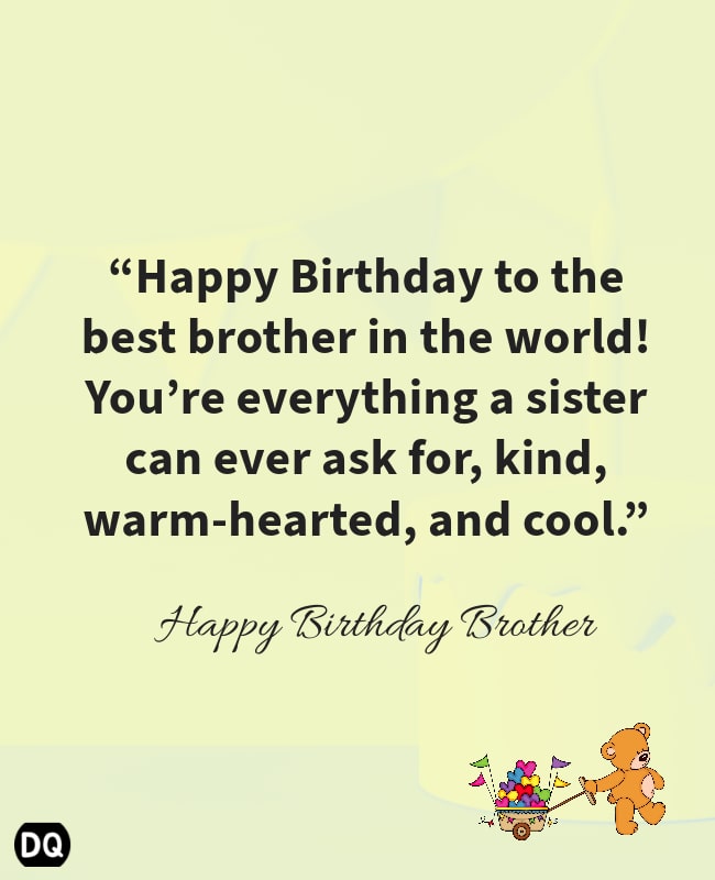 Happy Birthday Wishes for Brothers and Sisters
