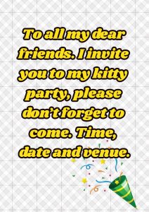 50 Party Invitation Messages for Friends - Dreams Quote