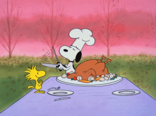 friends happy thanksgiving gif