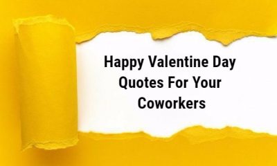 Happy Valentine Day Quotes For Your Coworkers