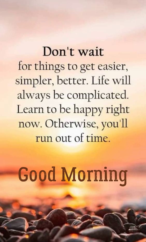 Short Good Morning Images with positive words