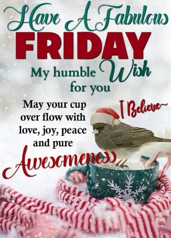friday winter blessings friday winter blessings