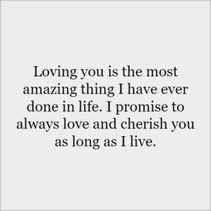 145 I Promise To Love You Forever Quotes - Dreams Quote