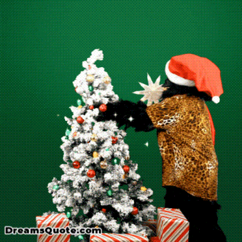 Sending Christmas GIFs for Friends to Share on Social Media