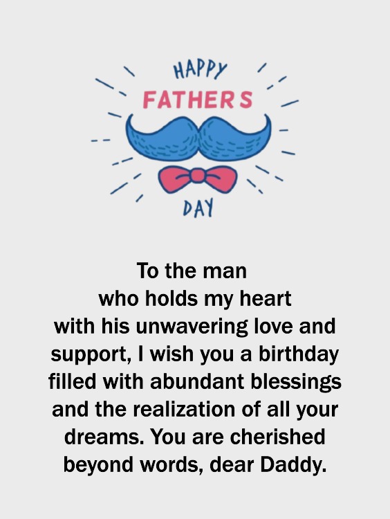 Birthday Wishes for Father from Daughter Son Heart Touching Happy Birthday Dad 3