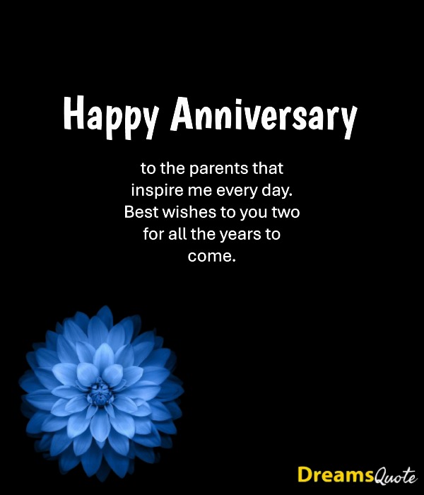 The Best Happy Anniversary Quotes and Messages for Parents