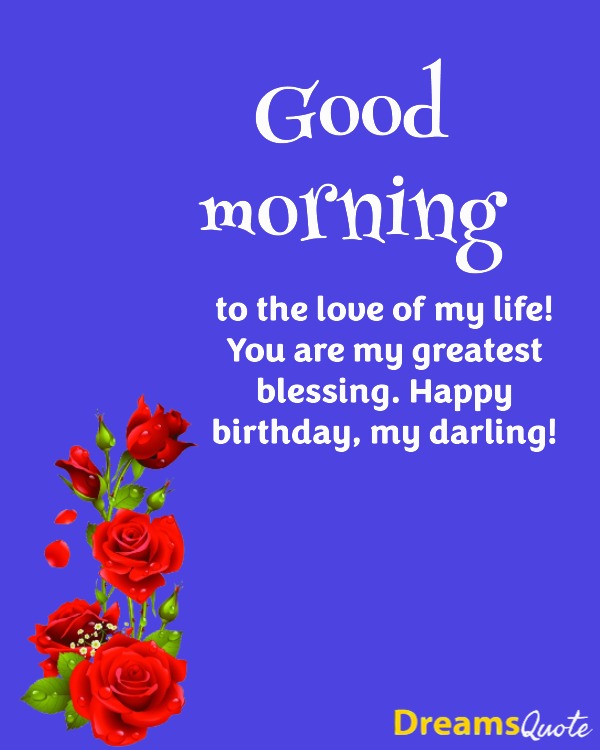 Exclusive Good Morning Birthday Images to Start Her Day