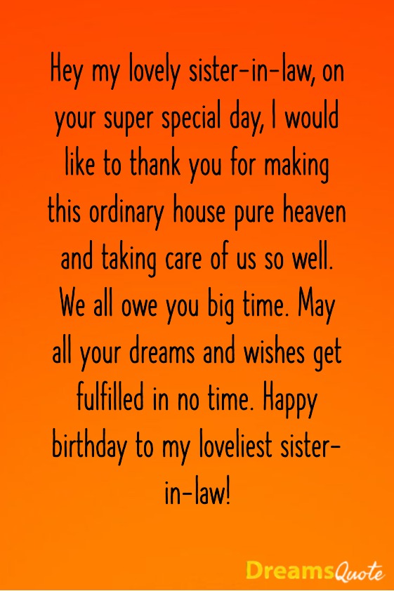 Sincere Ways to Say Happy Birthday to Your Sister in Law