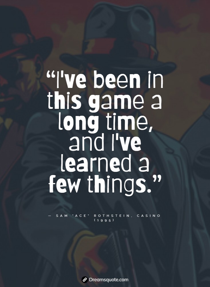 humor and irony in gangster dialogue and gangster quotes
