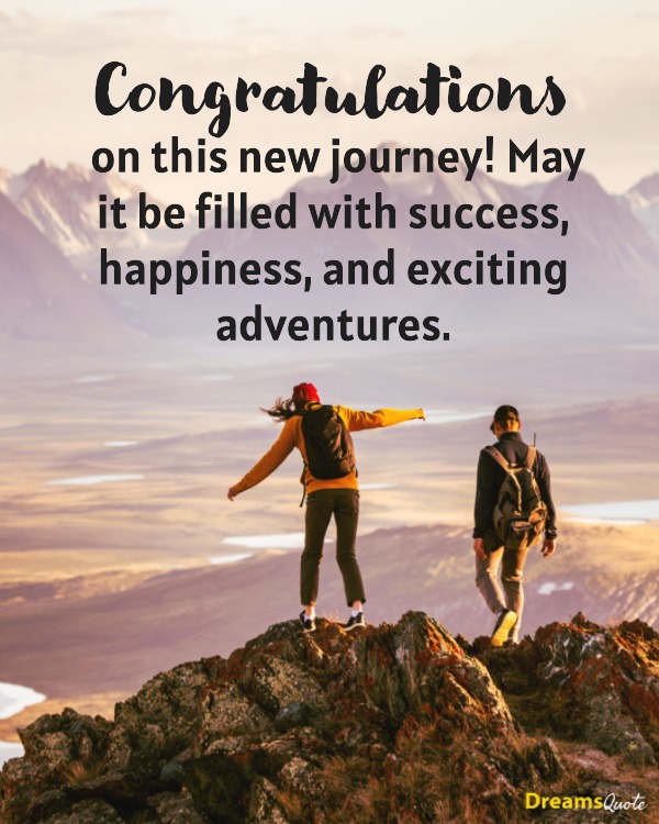 Inspirational Congratulations Wishes and Messages for New Beginnings