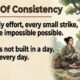 The Power Of Consistency English Graded Reader Motivational Life Lessons