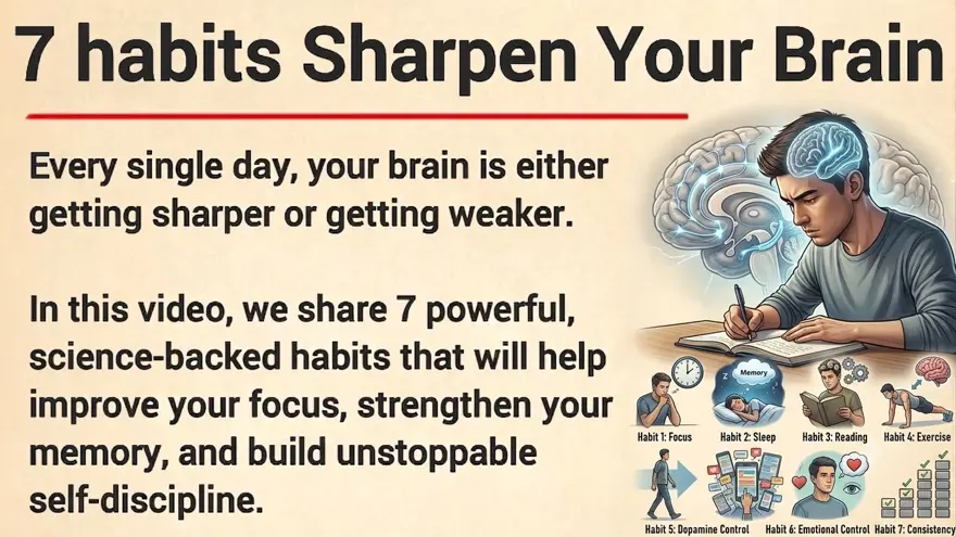 7 Habits to Sharpen Your Brain The Architecture of a Strong Mind