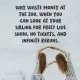 A playful and sarcastic quote comparing siblings to animals at a zoo, set against a soft, bright background of two people posing together. Funny Sibling Humor Quote A funny quote about siblings overlaid on an image of two people
