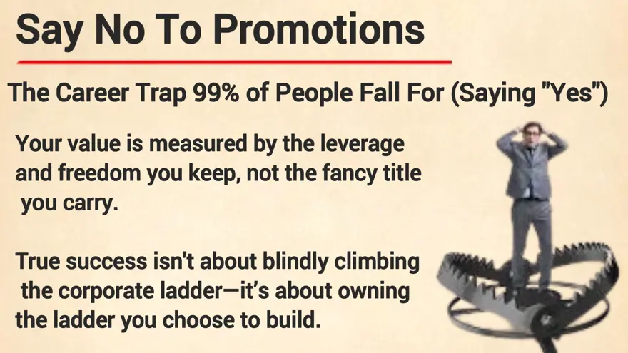 Why Saying NO to a Promotion Made Him Richer And Saved His Career Learn English Through Motivation